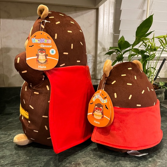 *BUNDLE* Squishmallow Halloween 2023 Hans the Hedgehog 14” and 8” - Picture 2 of 2